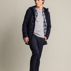 ΠΑΛΤΟ (MONTGOMERI) BISTON 50-201-119 (ΜΠΛΕ)