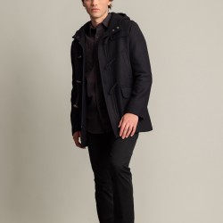 ΠΑΛΤΟ (MONTGOMERI) BISTON 50-201-119 (ΜΑΥΡΟ)