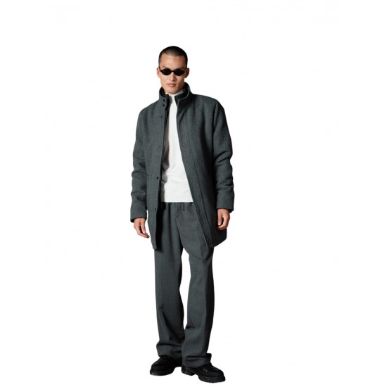 ΠΑΛΤΟ BISTON 54-201-104 (ΑΝΘΡΑΚΙ)