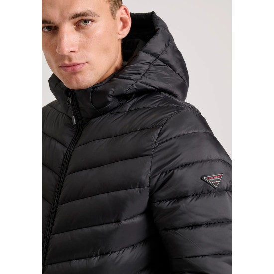 ΜΠΟΥΦΑΝ PUFFER FUNKY BUDDHA FBM010-002-01 (ΜΑΥΡΟ)