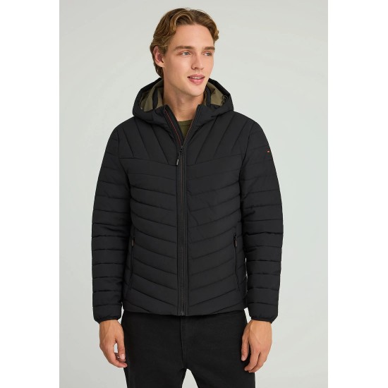 ΜΠΟΥΦΑΝ PUFFER FUNKY BUDDHA FBM012-002-01 (ΜΑΥΡΟ)