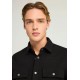 ΠΟΥΚΑΜΙΣΟ DENIM (OVERSHIRT) FUNKY BUDDHA FBM012-080-05 (ΜΑΥΡΟ)