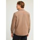 ΠΟΥΚΑΜΙΣΟ DENIM (OVERSHIRT) FUNKY BUDDHA FBM012-080-05 (CIGAR)