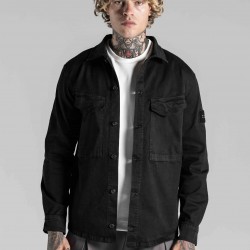 ΜΠΟΥΦΑΝ DENIM (OVERSHIRT) COSI 66-FIANNO (ΜΑΥΡΟ)
