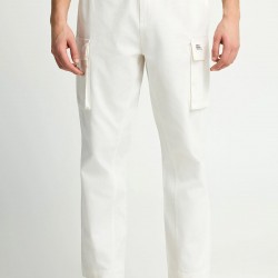 ΠΑΝΤΕΛΟΝΙ CARGO FUNKY BUDDHA FBM013-032-02 (OFF WHITE)