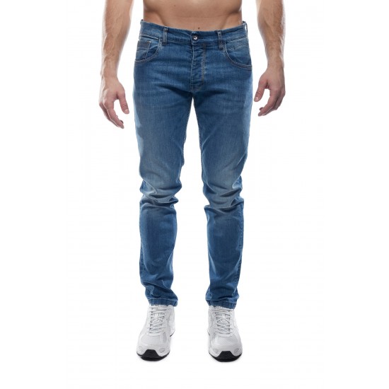 ΠΑΝΤΕΛΟΝΙ JEANS COVER DENIM  E2479-32 TEDDY (ΜΠΛΕ)