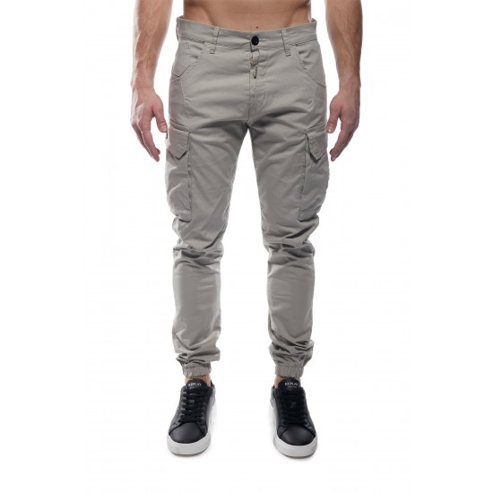 ΠΑΝΤΕΛΟΝΙ CARGO COVER DENIM F0186-32 OLIVER (ICE)