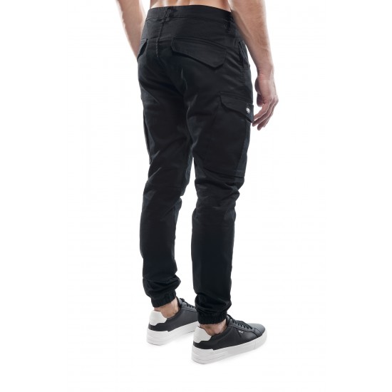 ΠΑΝΤΕΛΟΝΙ CARGO COVER DENIM F0186-32 OLIVER (ΜΑΥΡΟ)