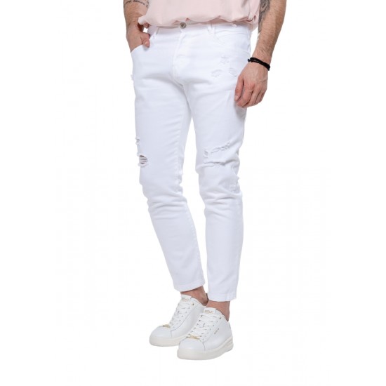 ΠΑΝΤΕΛΟΝΙ JEANS COVER DENIM I0044-30 NEW DATE (ΑΣΠΡΟ)