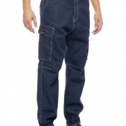 ΠΑΝΤΕΛΟΝΙ CARGO COVER DENIM L0095-31 CARGO (ΜΠΛΕ)