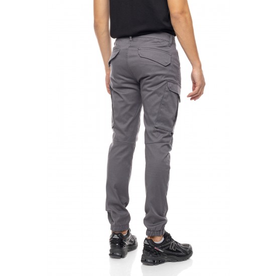 ΠΑΝΤΕΛΟΝΙ CARGO COVER DENIM M0186-31 ARMY (ΓΚΡΙ)