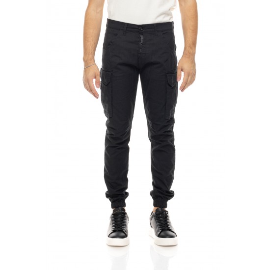 ΠΑΝΤΕΛΟΝΙ CARGO COVER DENIM M0186-31 ARMY (ΜΑΥΡΟ)