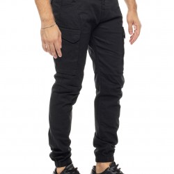 ΠΑΝΤΕΛΟΝΙ CARGO COVER DENIM M0186-31 ARMY (ΜΑΥΡΟ)