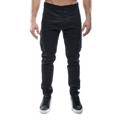 ΠΑΝΤΕΛΟΝΙ CARGO COVER DENIM N0189-32 CESAR (ΜΑΥΡΟ)