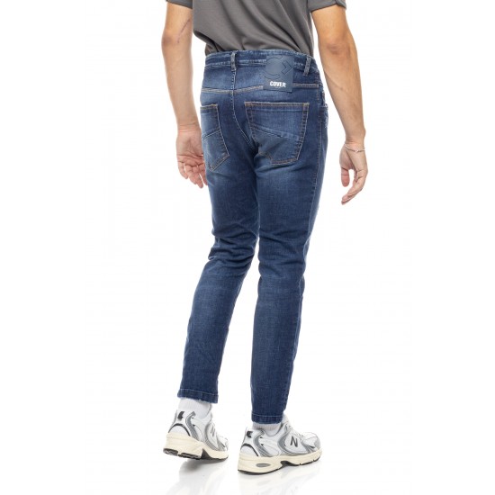 ΠΑΝΤΕΛΟΝΙ JEANS COVER DENIM  Q5444-31 NEW DATE (ΜΠΛΕ)