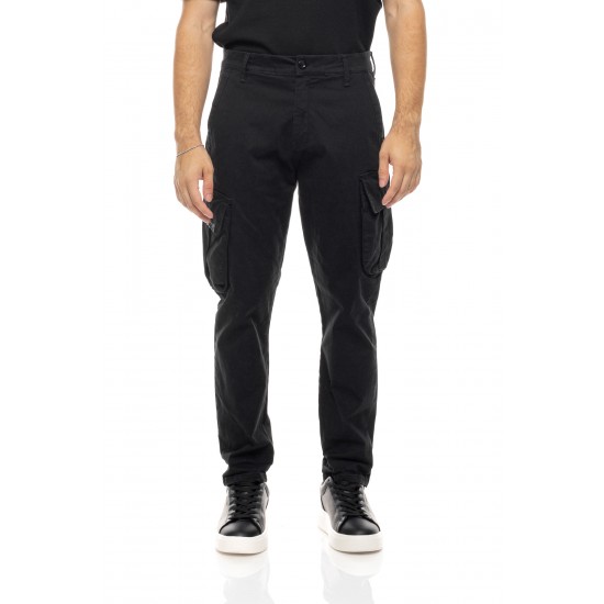 ΠΑΝΤΕΛΟΝΙ CARGO COVER DENIM T0185-31 ELVIS (ΜΑΥΡΟ)