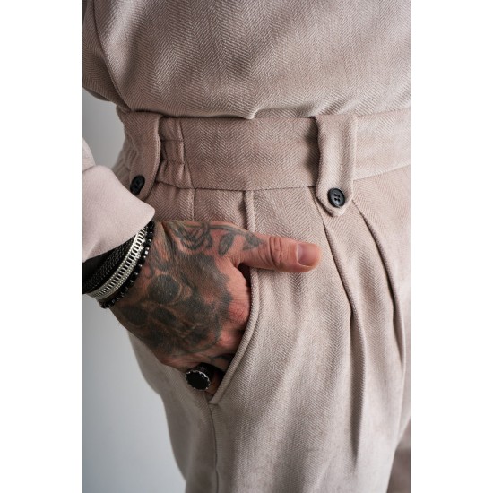 ΠΑΝΤΕΛΟΝΙ STEFAN 3813FW26 (ΜΠΕΖ)