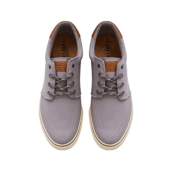 ΠΑΠΟΥΤΣΙΑ CASUAL ΔΕΤΑ FUNKY BUDDHA FBM011-039-08 (ΓΚΡΙ)