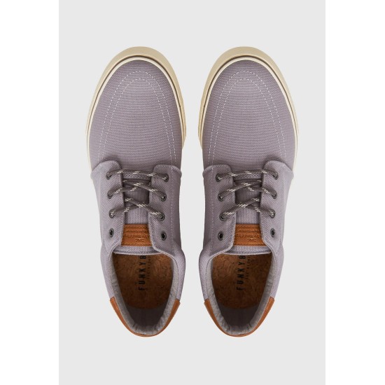 ΠΑΠΟΥΤΣΙΑ CASUAL ΔΕΤΑ FUNKY BUDDHA FBM011-039-08 (ΓΚΡΙ)