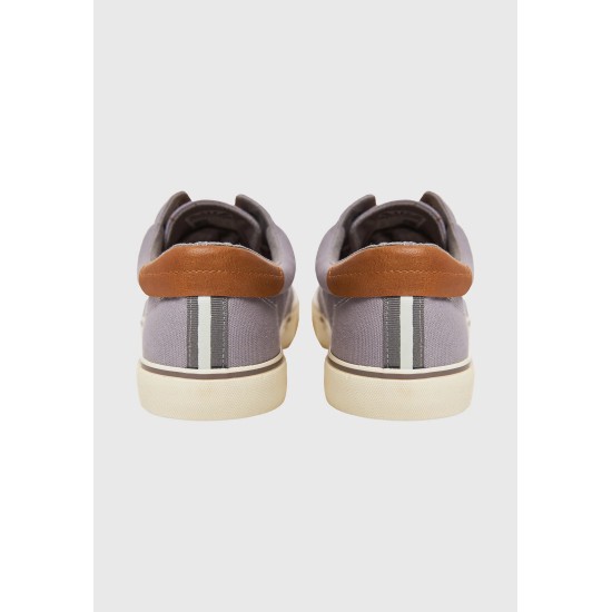 ΠΑΠΟΥΤΣΙΑ CASUAL ΔΕΤΑ FUNKY BUDDHA FBM011-039-08 (ΓΚΡΙ)