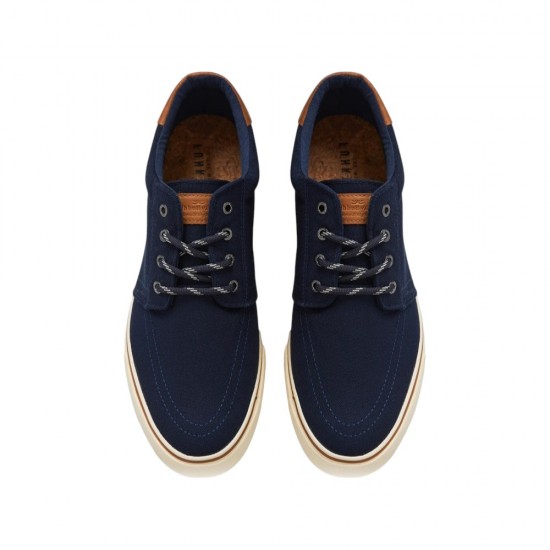ΠΑΠΟΥΤΣΙΑ CASUAL ΔΕΤΑ FUNKY BUDDHA FBM011-039-08 (ΜΠΛΕ)