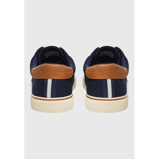 ΠΑΠΟΥΤΣΙΑ CASUAL ΔΕΤΑ FUNKY BUDDHA FBM011-039-08 (ΜΠΛΕ)