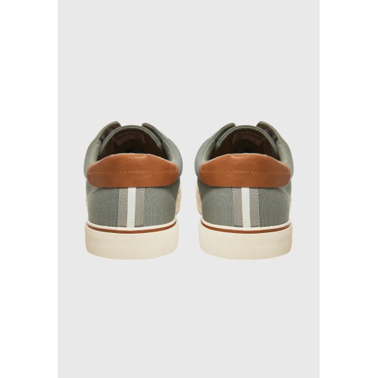 ΠΑΠΟΥΤΣΙΑ CASUAL ΔΕΤΑ FUNKY BUDDHA FBM011-039-08 (SAGE GREEN)