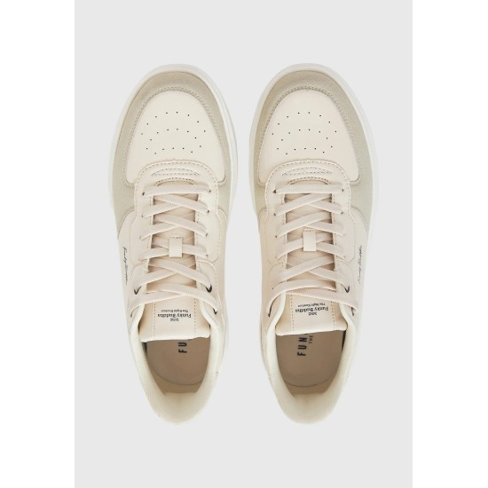 ΠΑΠΟΥΤΣΙΑ SNEAKERS FUNKY BUDDHA FBM011-076-08 (OFF WHITE)