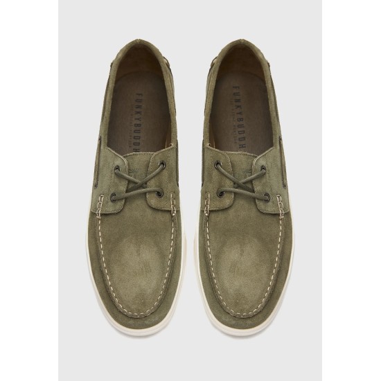 ΠΑΠΟΥΤΣΙΑ BOAT FUNKY BUDDHA FBM013-044-08 (ΧΑΚΙ)