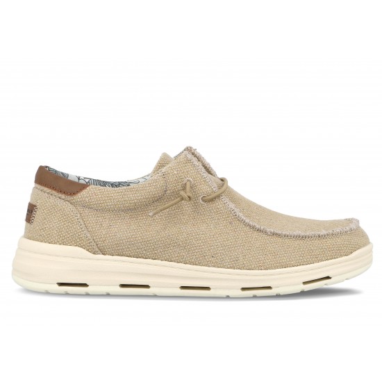 ΠΑΠΟΥΤΣΙΑ CASUAL SLIP ON COTTON BELT CBM618A16 (MΠΕΖ)