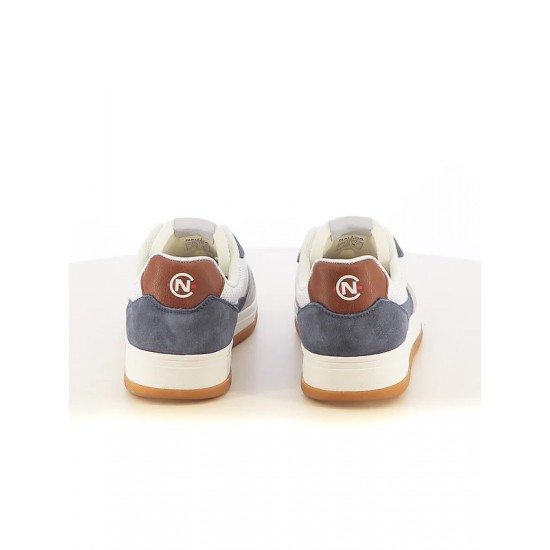 ΠΑΠΟΥΤΣΙΑ SNEAKERS NAUTICA NCM514Z22 (ΑΣΠΡΟ-ΜΠΛΕ)