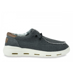 ΠΑΠΟΥΤΣΙΑ CASUAL SLIP ON COTTON BELT CBM618A16 (ΜΑΥΡΟ)