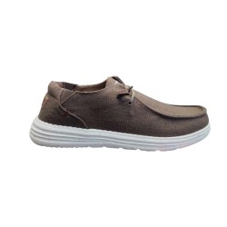 ΠΑΠΟΥΤΣΙΑ CASUAL ΜΟΚΑΣΙΝΙΑ NAUTICA NJM4181GM3 (ΚΑΦΕ)