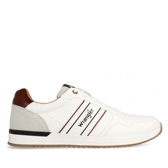 ΠΑΠΟΥΤΣΙΑ SNEAKERS WRANGLER 20261019 TERRELL (ΑΣΠΡΟ)