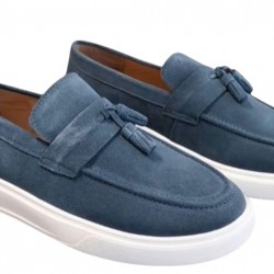 ΠΑΠΟΥΤΣΙΑ LOAFERS GIACOMO CARLO LL Z509 (ΜΠΛΕ)