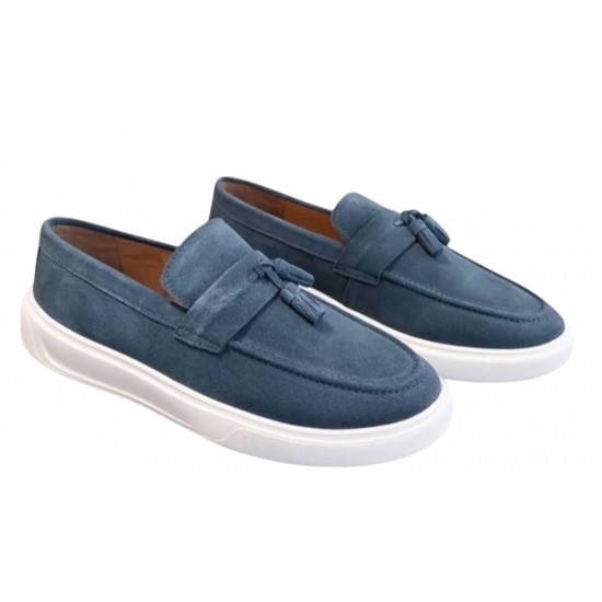 ΠΑΠΟΥΤΣΙΑ LOAFERS GIACOMO CARLO LL Z509 (ΜΠΛΕ)