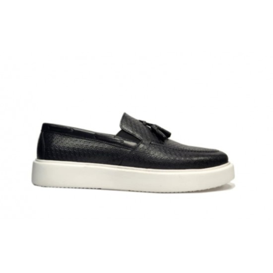 ΠΑΠΟΥΤΣΙΑ LOAFERS GIACOMO CARLO LL Z471-2 (ΜΑΥΡΟ)