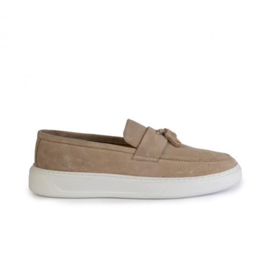 ΠΑΠΟΥΤΣΙΑ LOAFERS GIACOMO CARLO LL Z509 (ΜΠΕΖ)