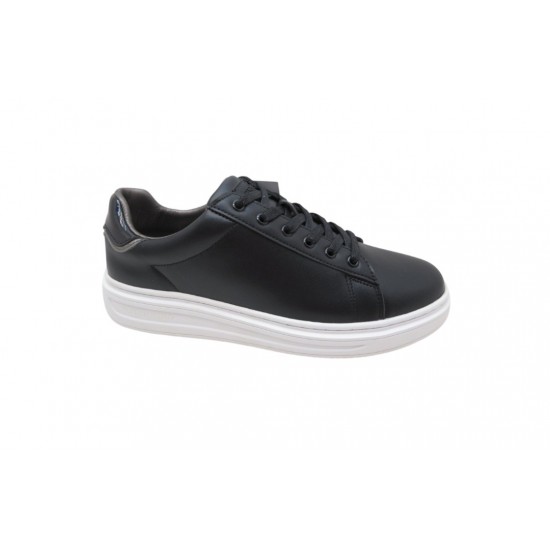 ΠΑΠΟΥΤΣΙΑ SNEAKERS GREENSTEP RS24903-1 (ΜΑΥΡΟ)