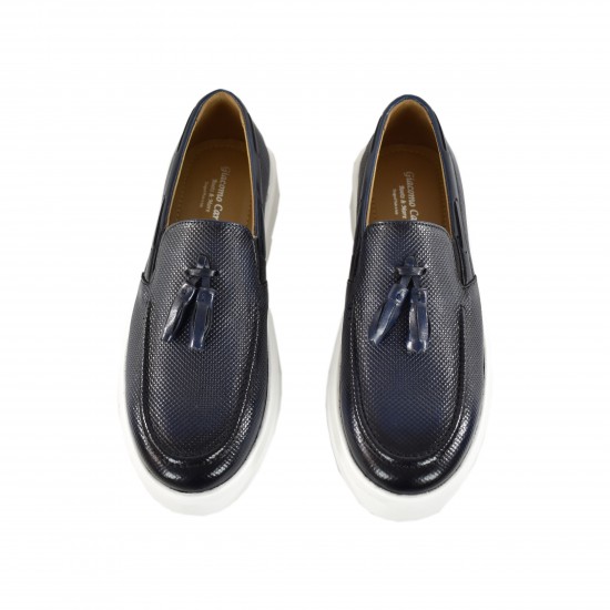 ΠΑΠΟΥΤΣΙΑ LOAFERS GIACOMO CARLO LL Z471 (ΜΠΛΕ)