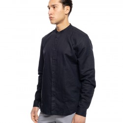 ΠΟΥΚΑΜΙΣΟ ΛΙΝΟ SPLENDID 53-203-001 (ΜΑΥΡΟ)