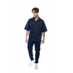 ΠΟΥΚΑΜΙΣΟ (OVERSHIRT) COVER DENIM C0066-32 G-SHIRTS (ΜΠΛΕ)