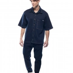 ΠΟΥΚΑΜΙΣΟ (OVERSHIRT) COVER DENIM C0066-32 G-SHIRTS (ΜΠΛΕ)