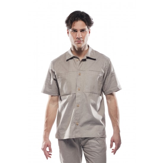 ΠΟΥΚΑΜΙΣΟ (OVERSHIRT) COVER DENIM LT168-32 DARIO (ΜΠΕΖ)