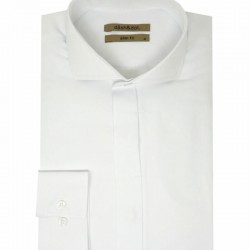 ΠΟΥΚΑΜΙΣΟ DASH&DOT 24014 (ΑΣΠΡΟ)