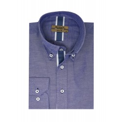 ΠΟΥΚΑΜΙΣΟ DASH&DOT 25003 (ΜΠΛΕ ΙΝΤΙΓΚΟ)