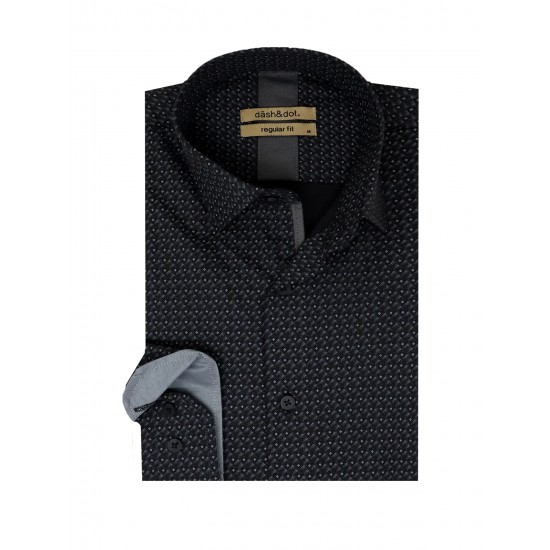 ΠΟΥΚΑΜΙΣΟ DASH&DOT 25025 (ΜΑΥΡΟ)