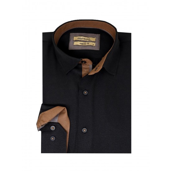 ΠΟΥΚΑΜΙΣΟ DASH&DOT 25028 (ΜΑΥΡΟ)