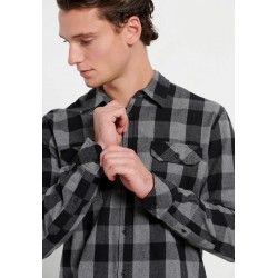 ΠΟΥΚΑΜΙΣΟ FUNKY BUDDHA FBM008-052-05 (ΑΝΘΡΑΚΙ)