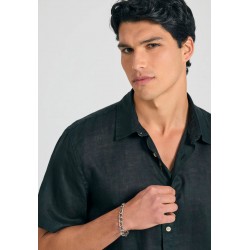 ΠΟΥΚΑΜΙΣΟ ΛΙΝΟ FUNKY BUDDHA FBM011-002-05 (ΜΑΥΡΟ)